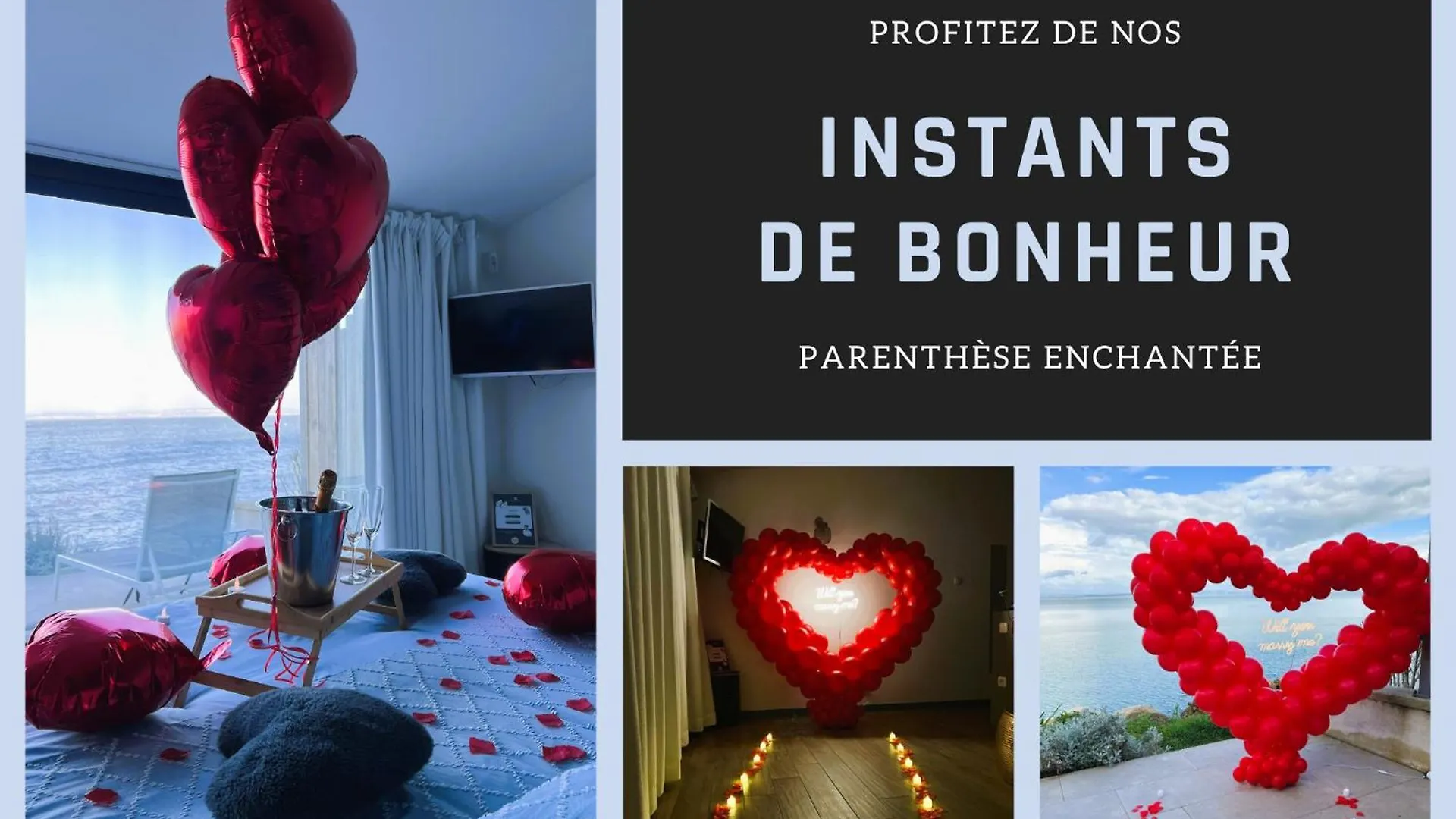 La Suite Soleil Romantique & Vue Istres Holiday home